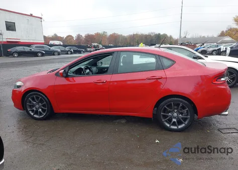2015 Dodge Dart Sxt from USA, damaged, VIN 1C3CDFBB7FD421237